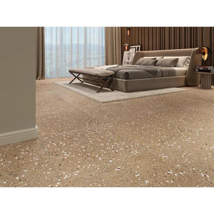 Revoir Paris Re-Bel – Taupe – Vloertegel – 60x60cm –, Doe-het-zelf en Verbouw, Tegels, 40 tot 60 cm, 40 tot 60 cm, 10 m² of meer