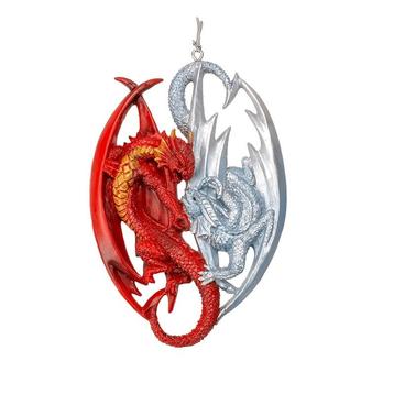 Anne Stokes Fire and Ice Dragon Ornament beschikbaar voor biedingen