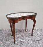 Franse Bouillotte of - Bijzettafel - Gepatineerd brons,