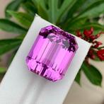 1 pcs Paars, Roze Kunziet - 73.92 ct - nternational Colored, Sieraden, Tassen en Uiterlijk, Nieuw