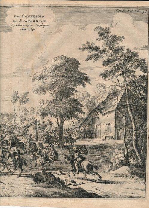 België - Antwerpen; Anoniem / I. Commelin - Don Cantelmo tot, Boeken, Atlassen en Landkaarten