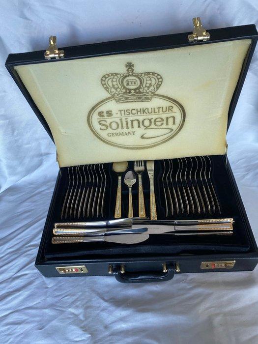Cubertería de alta gama de Solingen CS- Bestecken bordes en, Antiek en Kunst, Antiek | Meubels | Tafels