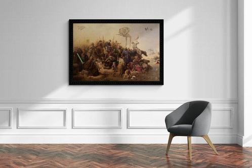 Teejo - Croisade stellaire - XL -Masterpiece, Antiek en Kunst, Kunst | Schilderijen | Modern