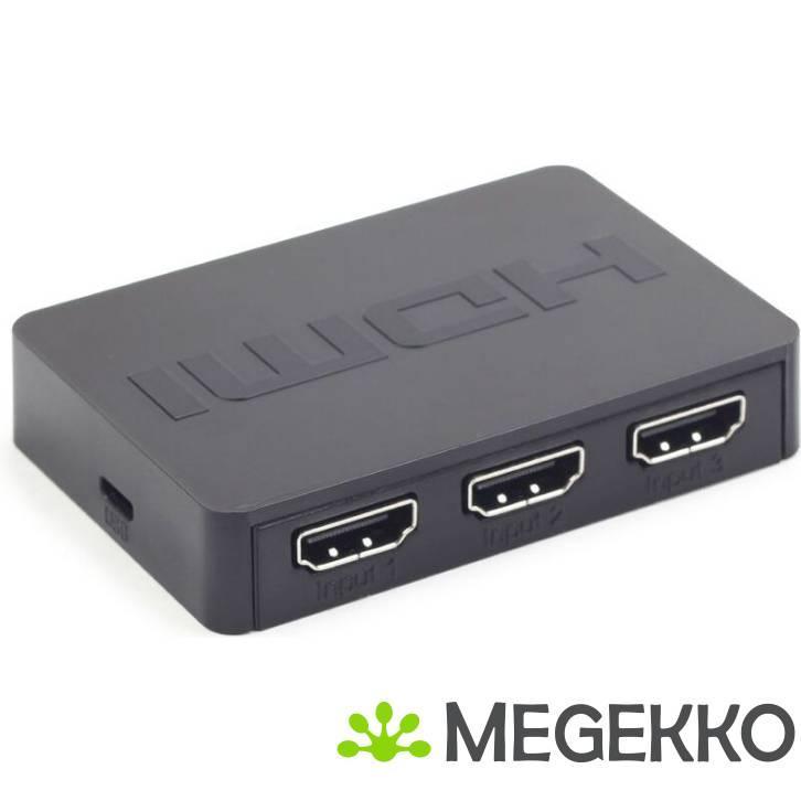 Gembird DSW-HDMI-34 video switch, Computers en Software, Netwerk switches, Nieuw, Verzenden