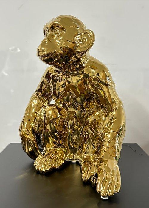Daluxe Art - 1999 • Golden Monkey, Antiek en Kunst, Kunst | Designobjecten