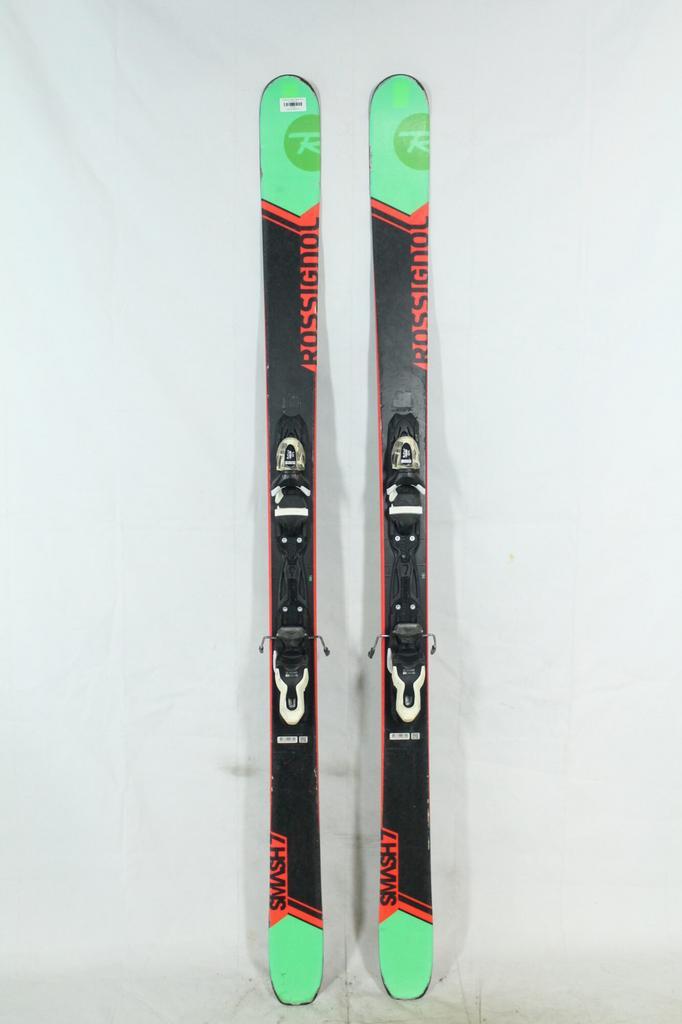 Refurbished - Ski - Rossignol Smash 7 black twintip - 180, Sport en Fitness, Skiën en Langlaufen, Skiën, 180 cm of meer, Gebruikt