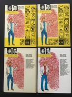 Ric Hochet - 4x C - 4 Album - Eerste druk - 1972/1981, Nieuw