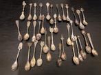 Theelepel (34) - 34-delige vintage theelepels - Metaal, Antiek en Kunst, Antiek | Speelgoed