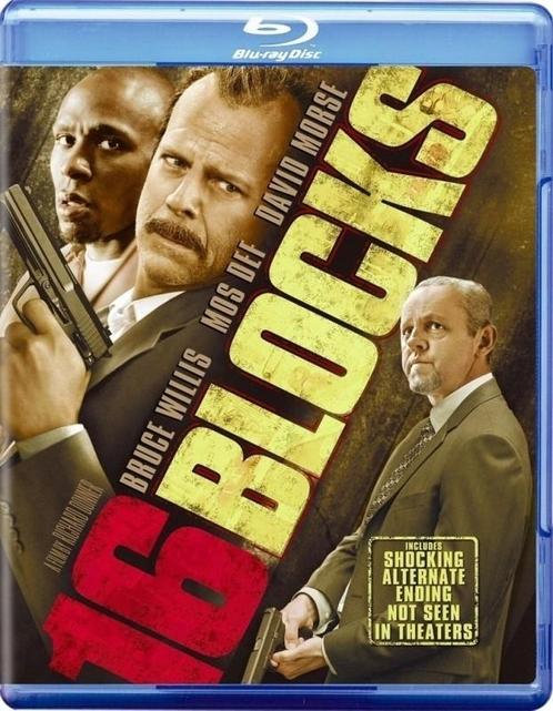 16 Blocks (Blu-ray), Cd's en Dvd's, Blu-ray, Gebruikt, Verzenden