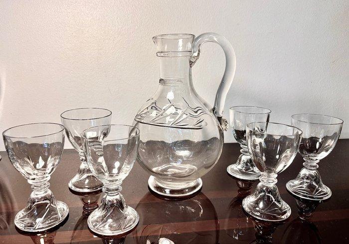 Baccarat - Bar - Kristal, Antiek en Kunst, Antiek | Meubels | Tafels