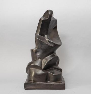 Max Weber (1881 - 1961), bronzen sculptuur van een vrouw beschikbaar voor biedingen