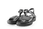 Ara Sandalen in maat 38 Zwart | 10% extra korting, Verzenden, Zwart, Sandalen of Muiltjes, Zo goed als nieuw