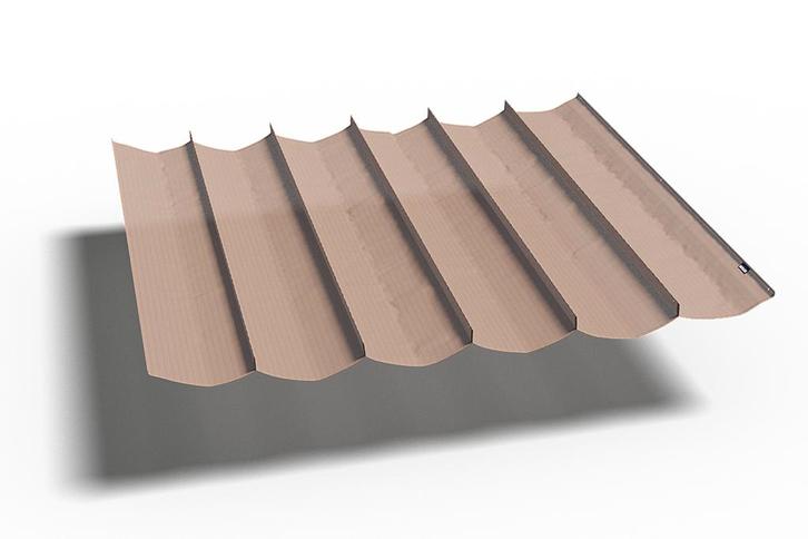 Nesling Harmonica schaduwdoek Zand 290x300cm., Tuin en Terras, Schaduwdoeken, Nieuw, Verzenden