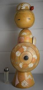 Grote vintage Kishi Sadao Kokeshi (1,5 KG / 42 cm) - Hout -