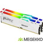Kingston DDR5 Fury Beast White RGB 2x16GB 5600, Verzenden, Nieuw