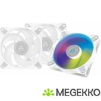 ARCTIC P12 PWM PST A-RGB RGB 0dB 3-pack White, Computers en Software, Computerkoelers, Verzenden, Nieuw