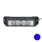 Allround signal Slimline 4 LED flitser BLAUW, Ophalen of Verzenden, Nieuw