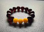 Armband met Baltische amber kralen in
