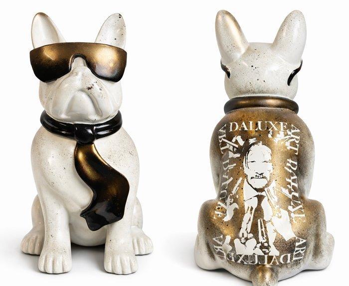 Daluxe Art - 1999 • Bulldog John Wick Editie, Antiek en Kunst, Kunst | Designobjecten