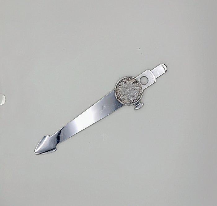 Eloi Pernet (1901-1963) - Sigarenknipper - Zilver, Staal, Antiek en Kunst, Antiek | Goud en Zilver