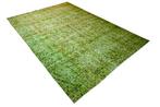 Grote groene vintage - Vloerkleed - 283 cm - 195 cm - met, Huis en Inrichting, Stoffering | Tapijten en Kleden, Nieuw