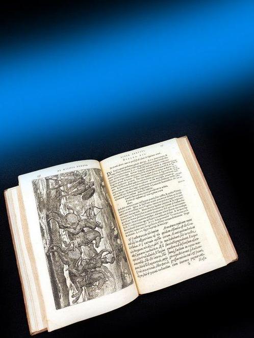 Justus Lipsius / Pieter van der Borcht - De Militia Romana, Antiek en Kunst, Antiek | Boeken en Bijbels