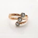 Ring - 18 karaat Roségoud -  0.15ct. tw. Diamant