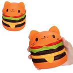 Kat Hamburger Squishy, Verzenden, Nieuw