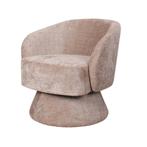 Kenny gestoffeerde fauteuil - beige, Huis en Inrichting, Ophalen of Verzenden, Nieuw