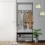 TRUUSK Kapstok met Schoenenrek en Zitting - Metaal - 72,5x35, Huis en Inrichting, Kasten | Kledingkasten, Verzenden, Nieuw