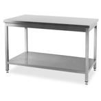 HCB Basic-line Werktafel - 120 x 60 x 85 cm - RVS, Verzenden, Nieuw in verpakking, RVS Meubilair