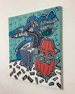 Jim Nagoya - Le Crocodile Bleu, Antiek en Kunst, Kunst | Schilderijen | Modern
