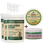 3x pomp 1000ml Ambachtscreme + 1 x Aloe Vera gel 100ml, Verzenden, Nieuw