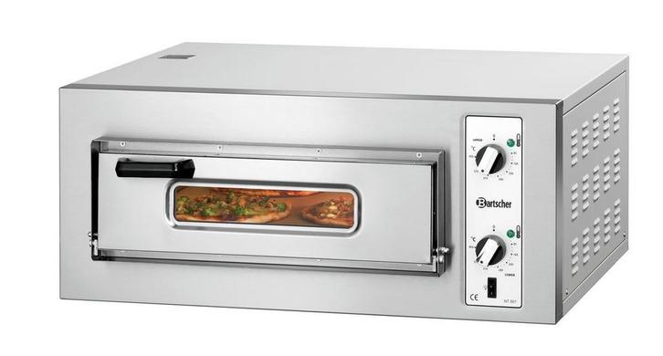 Bartscher Pizza Oven | NT 501 | 1x 4 Pizzas Ø250mm | 1 Kame, Zakelijke goederen, Horeca | Keukenapparatuur, Nieuw in verpakking