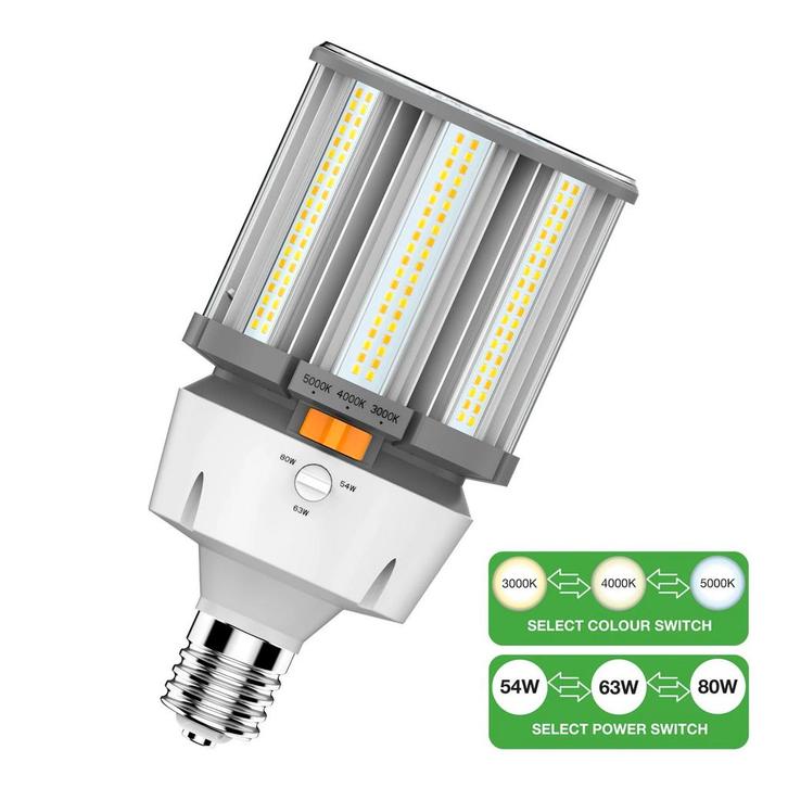 Bailey LED Corn Switch E40 3CCT 54W=7300lm 63W=8800lm 80W..., Huis en Inrichting, Lampen | Overige, Nieuw, Ophalen of Verzenden