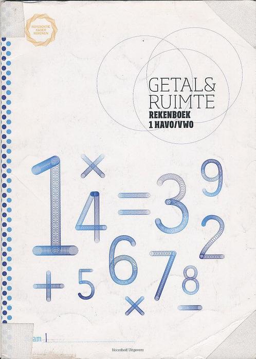 Getal en Ruimte Rekenboek 1 Havo/VWO (2012), Boeken, Schoolboeken, Nieuw, Verzenden