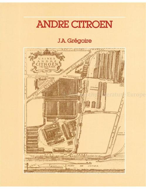 ANDRE CITRÖEN, Boeken, Auto's | Boeken