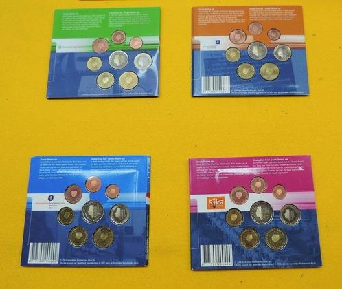 Nederland. Year Set (BU) 2003/2006 (4 sets) (Zonder, Postzegels en Munten, Munten | Europa | Euromunten