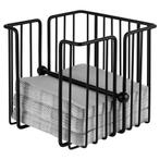 GGM Gastro | (6 stuks) Servethouder - URBAN - Zwart - Metaal, Verzenden