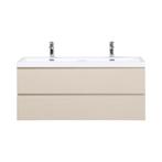 Badkamermeubel Summer 120cm mat beige, Verzenden, Nieuw