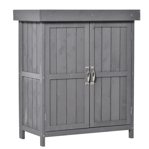 TRUUSK Tuinkast Weerbestendige Gereedschapskast Van Sparrenh, Tuin en Terras, Bergingen en Tuinkasten, Nieuw, Verzenden