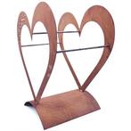 hart houten plank in patina | Roest metalen decoratieve hout, Huis en Inrichting, Woonaccessoires | Wanddecoraties, Verzenden