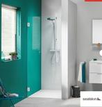 Sealskin I am swingdeur nis 90 x 200 cm RVS (scharnieren en, Ophalen of Verzenden, Nieuw, Glas, Bad