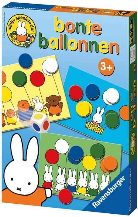 Nijntje Bonte Ballonnen | Ravensburger - Kinderspellen, Hobby en Vrije tijd, Gezelschapsspellen | Bordspellen, Nieuw, Verzenden