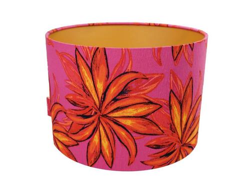 Lampenkap Bloemen Ø 30 cm, Huis en Inrichting, Lampen | Lampenkappen, Minder dan 25 cm, Rond, Overige kleuren, Nieuw, Ophalen of Verzenden