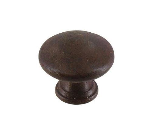 Knop Oud IJzer 28 mm, Doe-het-zelf en Verbouw, Hang- en Sluitwerk, Nieuw, Ophalen of Verzenden