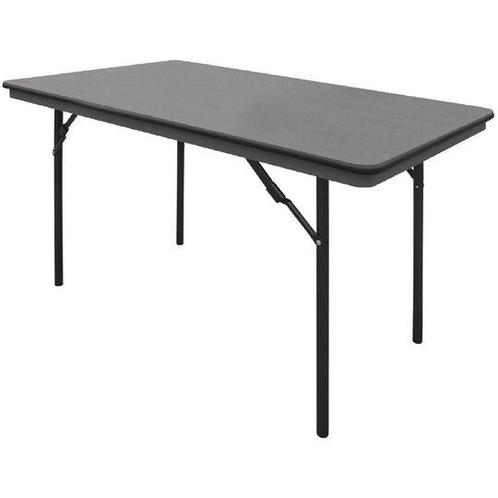 Tafel - Opklapbaar - Rechthoekig - 122 x 75 cm - Zwart / Gri, Zakelijke goederen, Horeca | Overige, Verzenden