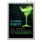 Kliklijst LED Eco A0 25mm Dubbelzijdig, Nieuw in verpakking