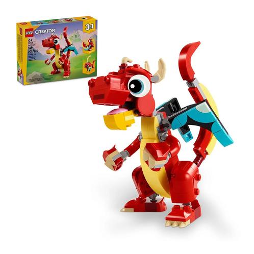 LEGO Creator 3in1 - Red Dragon 31145, Kinderen en Baby's, Speelgoed | Duplo en Lego, Ophalen of Verzenden