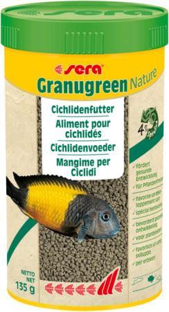 Sera GranuGreen Nature 1000ml (Discus en Cichlidevoer), Dieren en Toebehoren, Vissen | Aquaria en Toebehoren, Overige typen, Nieuw